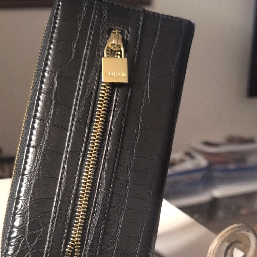 Anne Klein Reptile leather Wallet